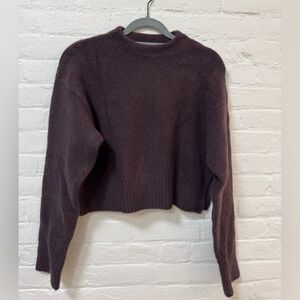 Zara Plum Turtleneck Women's Sweater